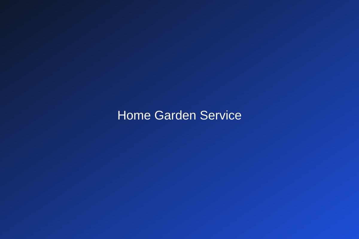 Home Garden